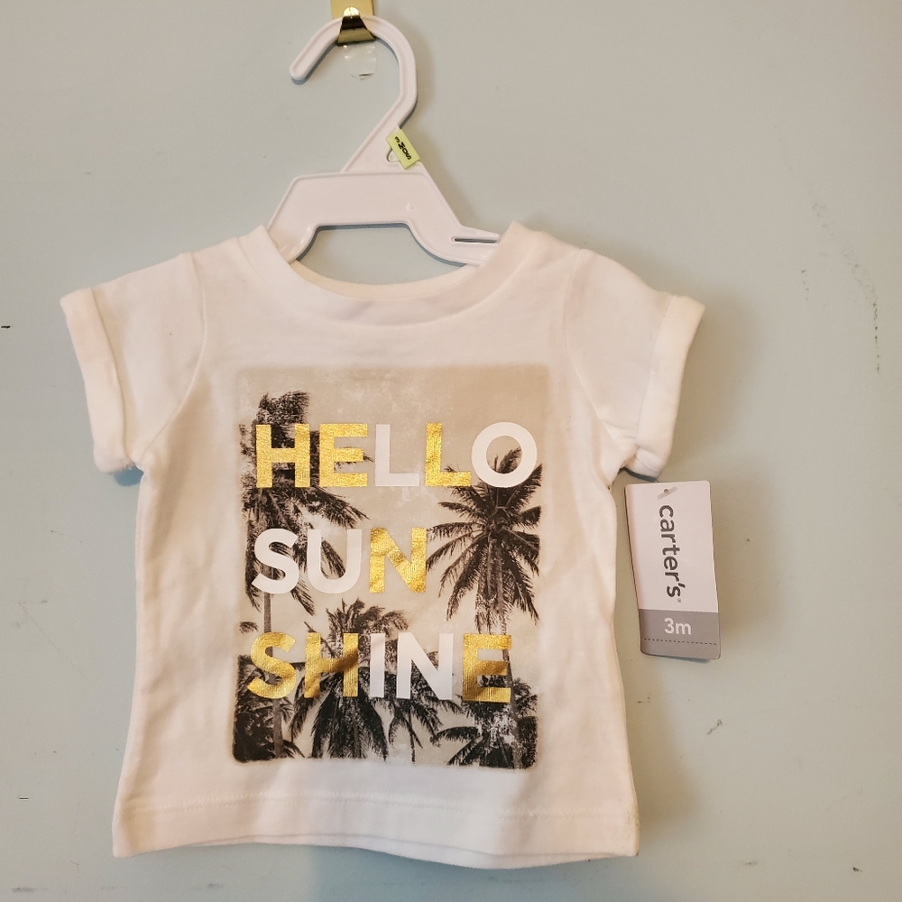 Hello sunshine Carters nwt
